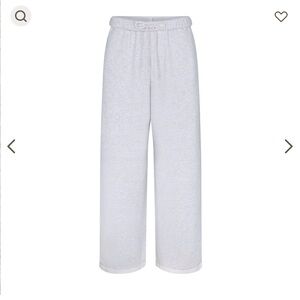 Skims cotton fleece CLASSIC STRAIGHT LEG PANT